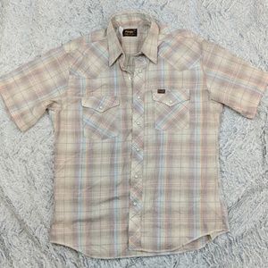 Vintage Men's Wrangler Shirt - Super Cool!